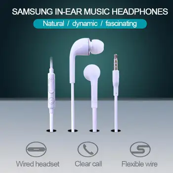 3,5 mm Káblové Slúchadlá Hudbu, Šport Herné Slúchadlá In-ear Slúchadlá S Mikrofónom S Úložný Vak Pre Android Samsung Slúchadlá