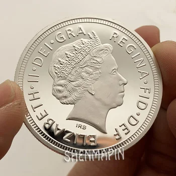 Rok Kozla Pamätné Mince Čína Maskot príjemné a Pokojné Koza Mincí, Zberateľských 999 Striebro Čínskej Kultúry Mince