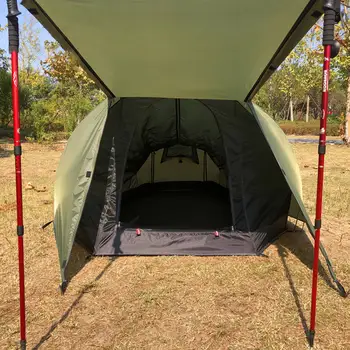 Outdoor Camping Stan 1.58 KG Ultralight Dvojité Trvanlivé Nepremokavé Stan Vysoko Kvalitné Prenosné Stan Pre 2 Osoby Survivalists Hiki