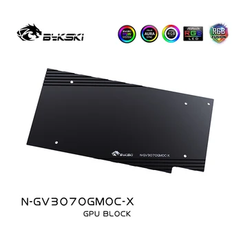 Bykski GPU Blok Vodného Chladenia Pre GIGABYTE Geforce RTX 3070 HERNÉ/VÍZIA OC 8G, S Zadnú Dosku Watercooler,N-GV3070GMOC-X