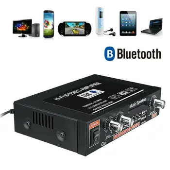 Domácnosti G30 Zosilňovač Mini Bluetooth 87,5-108,0 MHz Bluetooth, Hifi Stereo Subwoofer, Hudobný Prehrávač S Diaľkovým Ovládaním