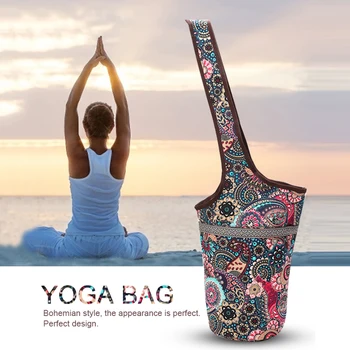 Móda Yoga Mat Taška Plátno Jogy Taška Veľká Veľkosť Vrecká Na Zips, Strih Väčšina Veľkosť Rohoží Yoga Mat Tote Závesu Nosného Fitness Dodávky