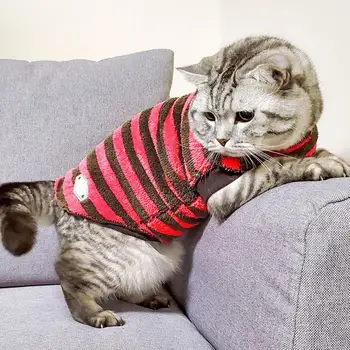 Jeseň a v Zime Teplý Prekladané Dva-legged Elastické Klesnutie Tričko Pet Oblečenie pre psy, Mačky Dodávky Hoodies