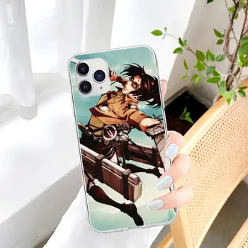 Hange Zoe Útok Na Titan Anime Transparentné Mobilný Telefón Prípad Pre Huawei P20 P40 Lite P30 Pro P Smart 2019 Česť 10 10i 20 Lite