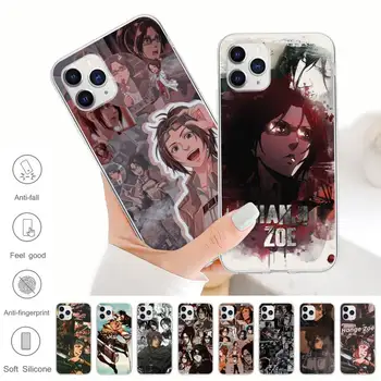 Hange Zoe Útok Na Titan Anime Transparentné Mobilný Telefón Prípad Pre Huawei P20 P40 Lite P30 Pro P Smart 2019 Česť 10 10i 20 Lite