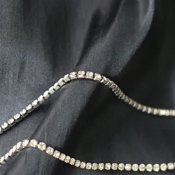 Diam tenis choker náhrdelník pre ženy nehrdzavejúcej ocele zirkón elegantná elegantné clavicle náhrdelník jednoduché módy ženy náhrdelník 2021