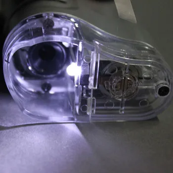 Loupe Sklo Šperky Zbieranie známok UV Lampa Gem Mini zväčšovacie sklo Vreckový Mikroskop Monokulárne Zoom HD Vstupenky Osvetlené LED Ručné