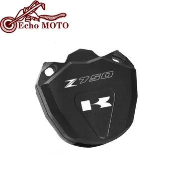Pre Kawasaki Z750 Z750S 2004-2012 Motocyklové Príslušenstvo CNC Hliníkové Kľúčové Prípade Kľúčové Tlačidlo Krytu Plášťa (Kľúč Bez čipu) Logo Z750