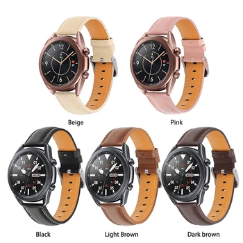 Z50 kožené watchbands 20 mm 22 mm hodinky remienok náramok pre samsung galaxy sledujte 3/active 2 hodinky remienok