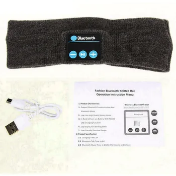 Kreatívne Jogy Športové Hairband Športové Bezdrôtové Bluetooth Stereo Slúchadlá Slúchadlá Slúchadlá Spánku Hlavový Most