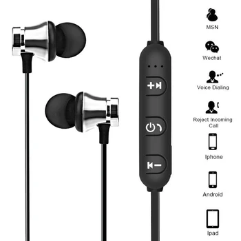 Bluetooth 4.1 Slúchadlá Magnetických V Uchu Bezdrôtový Športové Slúchadlá Vysoko Kvalitný Stereo Handsfree Bezdrôtové Slúchadlá