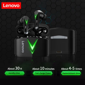 Lenovo LP6 TWS Slúchadlá Bezdrôtová V5.0 Herné Slúchadlá Slúchadlá in-Ear Slúchadlá Športové Plnenie Box pre Apple/Android