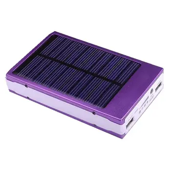 (Bez Batérie) 18650 Solar Power Bank Nabíjačku Box DIY Poverbank Prípade Pover Banky