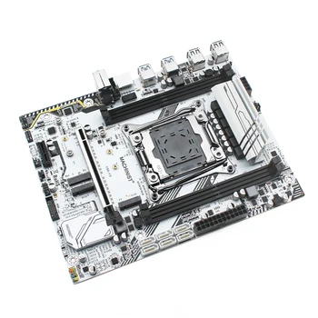 X99 doske LGA 2011-3 nastaviť auta s technológiou Intel Xeon E5 2630L V3 CPU 16GB(2*8GB) DDR4 ECC REG RAM M-ATX WIFI NVME M. 2 SSD X99-K9