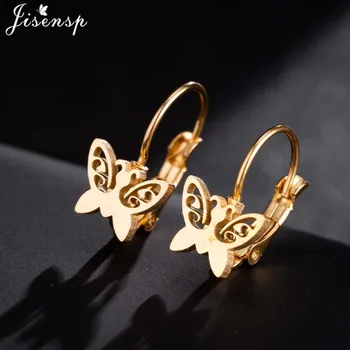 Jisensp Roztomilý Malý Animal Butterfly Stud Náušnice 2019 kórejský Nehrdzavejúcej Ocele, Šperky Earing Ženy Každodenné Šperky oorbellen