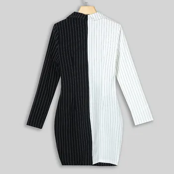 2019 Nové Šaty Ženy Šaty Úrad Bežné Biele Sako Čierne Šaty 2019 Jeseň Zima Slim Oblek Dámy Šaty Vestidos