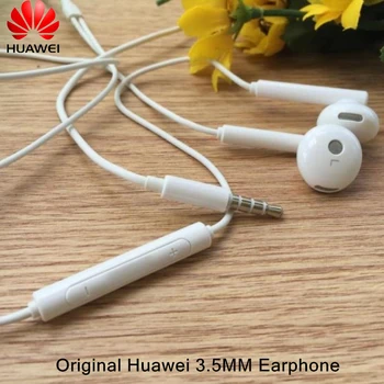 Pôvodné Huawei 3,5 mm Slúchadlá Mate 10 20 AM115 Slúchadlá S Mikrofónom Pre P20 lite P9 P10 Plus P30 Česť 7 8 9 10 20 V8 V9 Nova 4e 5i