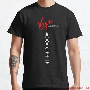 Virgin Galactic DNA Letu Mens Dámy T-Shirts S-XXL Veľkostí mužských značky teeshirt mužov letné bavlnené tričko