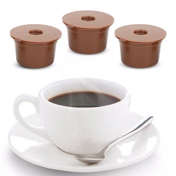 6Pcs vhodné Pre Cafitali Kávy Filter Pohár Opakovane Kávové Kapsule Filtre Pre Nespresso Doma Kuchynské Doplnky Dodávky Nástroje