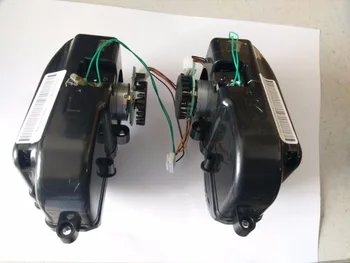 (Pre B6009) LIECTROUX Robot Vysávač B6009 Vľavo a Vpravo Kolesa Montáž s Motorom, Obsahuje 1*Ľavého Kolesa + 1* Pravé Koleso