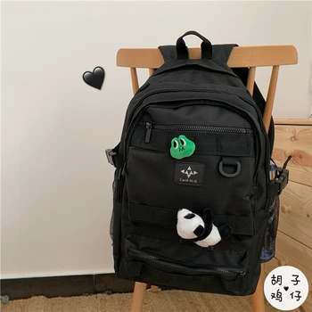 WZ202 Funkčné vietor muţi a ţeny študentský batoh kórejský retro veľká-kapacita náradie školské tašky