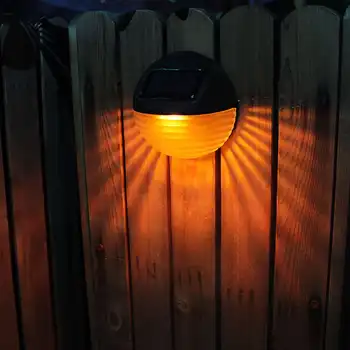 Coquimbo Vonkajšie Solárne Napájanie RGB Farebné Nástenné Svietidlo Solárny Panel Nepremokavé IP66 Cesty, Veranda, Záhradné Nástenné svietidlo