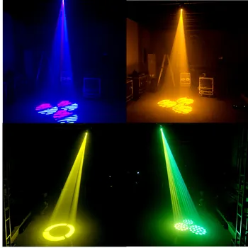 75w Mini LED DMX Gobo Pohyblivé Hlavy Spot Light Club DJ 60w Fáze Osvetlenie Party Disco Pohyblivé Hlavy Svetla