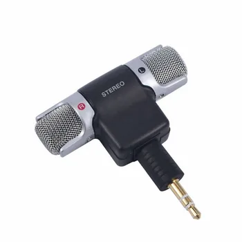Mini Stereo Nahrávanie Mikrofón Mikrofón S 3,5 mm Mini Jack Pre PC, Notebook Notebook Ľavý A Pravý Kanál
