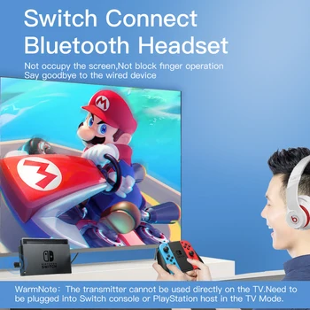 PX USB Bluetooth 5.0 Audio Vysielač zapnite pripojenie Bluetooth Adaptér Režime TV pre Nintendo PS4 PS5 PC Počítač Airpods
