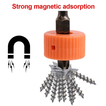 7mm Skrutkovač Plus Magnetické Zariadenie s Dvojakým použitím Degausser Magnetizer Demagnetizer Krúžok Skrutka Bitov Vyzdvihnúť Nástroj