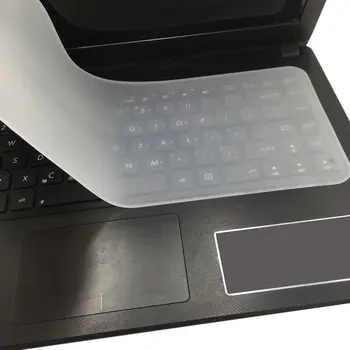 Kryt klávesnice Kože, Vodotesný, Prachotesný, Silikónové Fólie, Tablet Keyboard Chránič Stráže, pre 13-17 Palcový Notebook