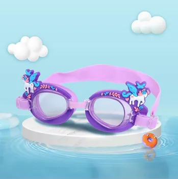 Cartoon Plávanie Okuliare Pre Chlapcov A Dievčatá Okuliare Deti Ochranné Anti-Fog Potápanie, Plávanie Príslušenstvo S Box
