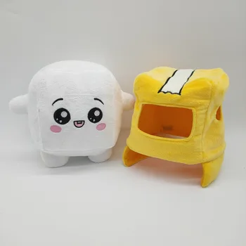 Lankybox Plyšové Hračky Hranatý/Cat/Lišácký/Rocky Cartoon Robot Anime Plushie Bábiky Kawaii Playmate pre Deti Narodeninám