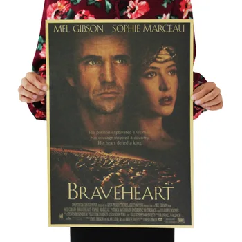 Filmu Braveheart plagát Domov Izba Stenu, Dekorácie, Maliarstvo, 50.5x35cm