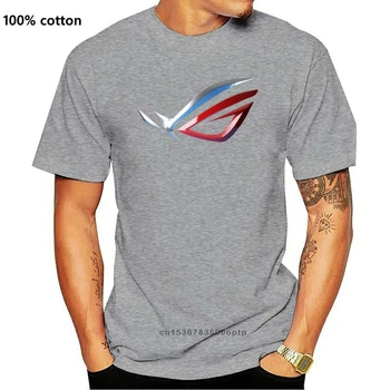 Vtipné Rog Republiky Hráčov 3d Tlač T Shirt O-Krku Slim Grafické Jar Jeseň Obrázkov Bavlna Bežné Prispôsobené Tričko