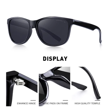 MERRYS DIZAJN Mužov Polarizované slnečné Okuliare Pre Jazdu Outdoorové Športy TR90 Série UV400 Ochrana S3010