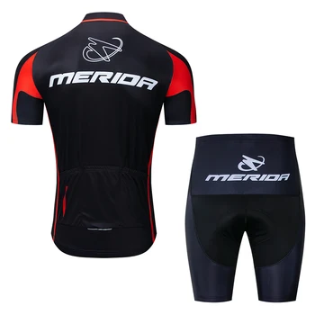 2021 Tímu MERIDA Cyklistické Dresy Bicykli Nosiť Oblečenie, Quick-dry Bib Gélové Sady Oblečenia Ropa Ciclismo Uniformes Maillot Športové Nosenie