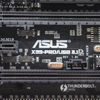 Asus X99-PRO/USB3.1 Ploche Dosky LGA 2011-V3 DDR4 I7 USB2.0 USB3.0 64 GB X99 Pôvodnej dosky