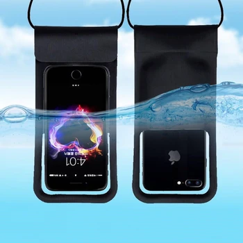 Vodotesný Telefón Puzdro Drift Potápanie, Plávanie Taška pod vodou Suché Taška puzdro Pre Telefón, Vodné Športy na Pláži, Bazén, Lyžovanie 6 cm