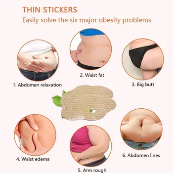 15PCS/veľa Slim Patch Pupok Nálepky Chudnutie Spaľovanie Tukov Pre chudnutie Celulitída Fat Burner pre chudnutie Vložiť Brušný Pás