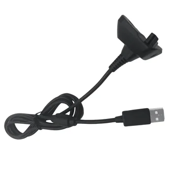 Bevigac 1,5 m Dĺžka USB Nabíjací Kábel s Magnetickým Pre Microsoft Xbox 360 X box Xbox360 Bezdrôtový ovládač Gamepads Čierna