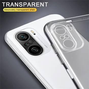 Vysoko Kvalitný Fotoaparát Ochrana puzdro pre Xiao Redmi Poznámka 10 10 Pro Max 4G 5G Mäkké TPU Jasné, Silikónové Telefónu Zadný Kryt Note10