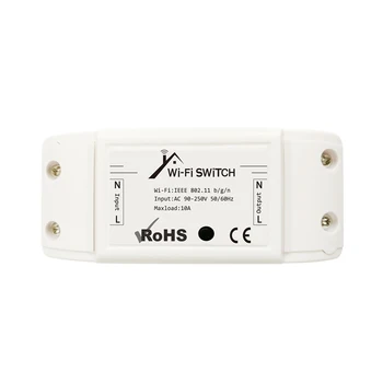 Oheň horenie ABS 100-250V, WiFi, Smart Home Upravený Príslušenstvo Upravené Prepínač EWelink WIFI Smart Switch Bezdrôtové Diaľkové Ovládanie