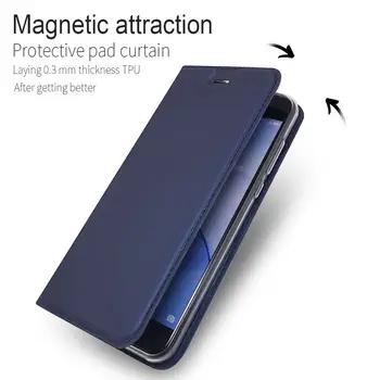 Tenký obal Pre Samsung Galaxy A70 A60 A40 A50 A30 A20 A10 A20e Flip Cover PU Kožené Magnetické Telefón, Peňaženku Prípade