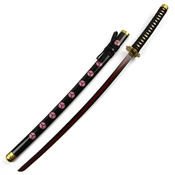 Roronoa Zoro Katana Metal Blade, Sword 104 cm Anime Zariadenia Rekvizity Cosplay Wado Ichimonji Shusui Sandai Kitestu Yubashiri