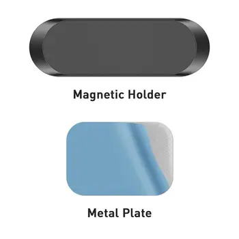 Multifunkčný Magnetický Mobilný Telefón Držiak Na Auto Domov Univerzálny Mini Prenosný Držiak Magnetický Sacie Navigácie Držiak
