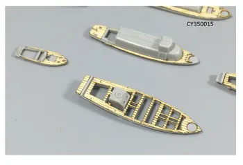 1/350 Rozsahu Drevené Paluby pre Trumpeter 05318 talianskeho Námorníctva Battleship RN Rómov Model Auta