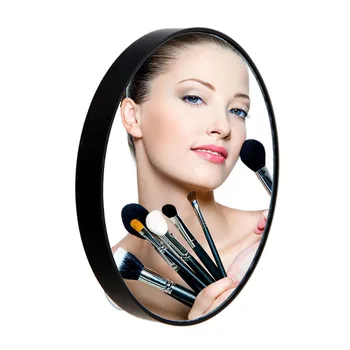5X/10X/15X make-up Zrkadlo na líčenie Zväčšovacie Zrkadlo S Dvoma Prísavky make-up Nástroje Kolo Strane Zrkadlá Hot Predaj