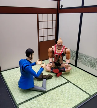 Zberateľskú 1/12 Rozsahu Obrázok Scény Príslušenstvo Mini Nábytok GSC Japonský Štýl Doll House a Izba pre 6