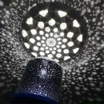Mini Farebné Hviezdna Projektor Nočného Star Nočné Svetlo Romantický Premietacie Stolná Lampa Miestnosti Dekorácie Spálňa Lampa Dary